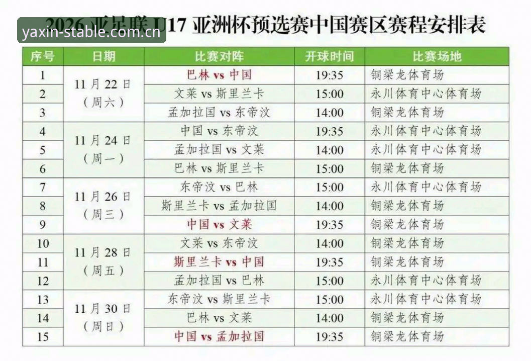 亚星手机版官方网址 U17世界杯抽签深度分析:中国足球青训未来走向与赛事平台体验全面解析